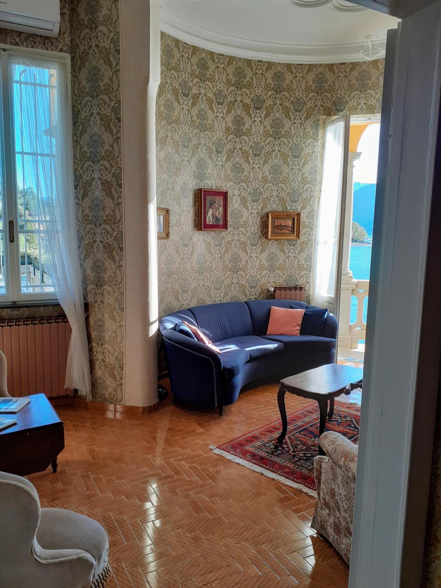 Villa Plinio Lago Di Como Dervio Rom bilde